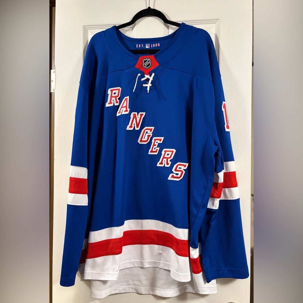 Blue Rangers Hockey Jersey